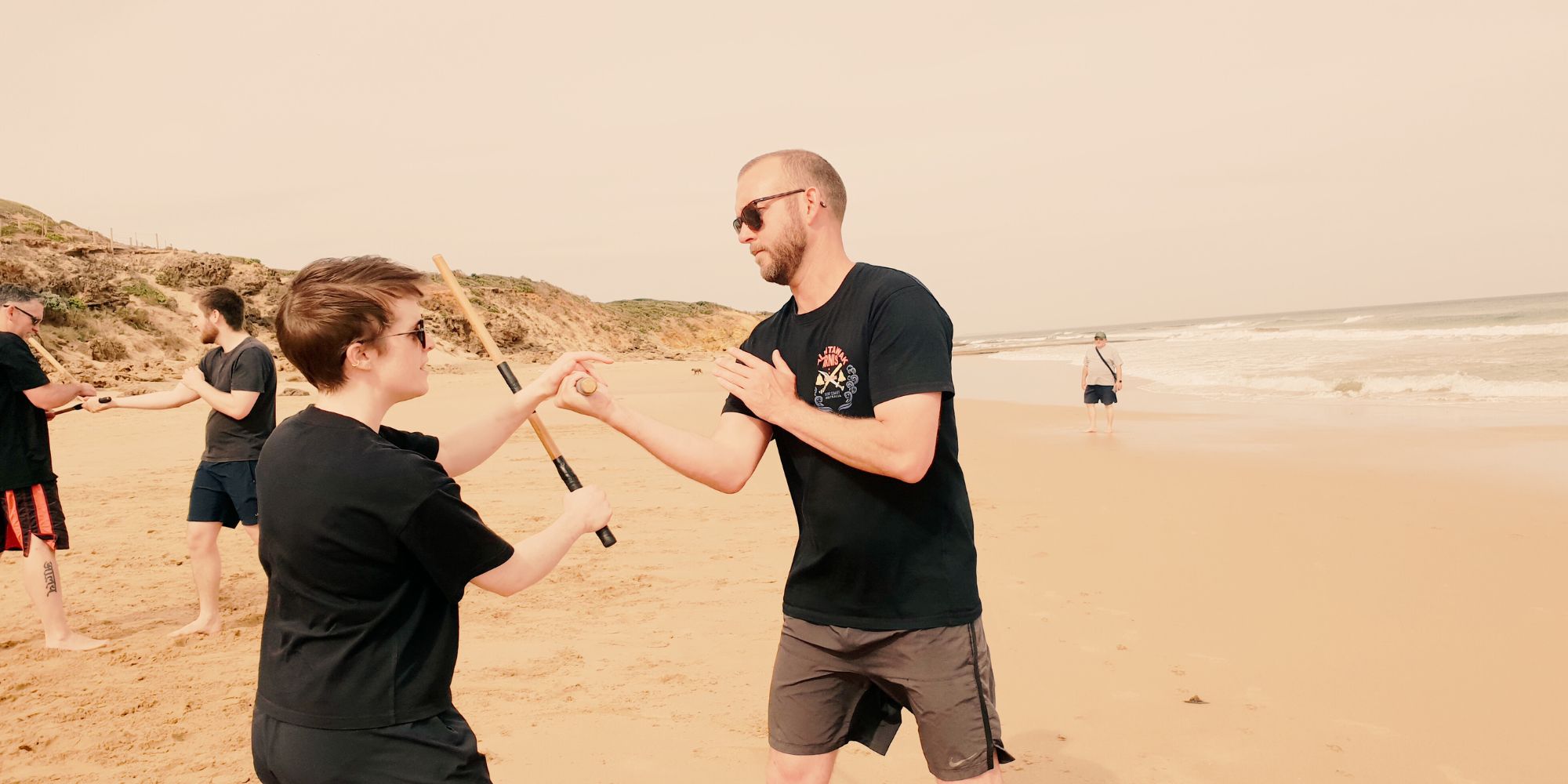 Arnis Classes at Tanden Martial Arts, Jan Juc, Torquay, Surf Coast, are small group classes offering Balintawak Arnis Cuentada as founded by Grandmaster Bobby Tabaoda.